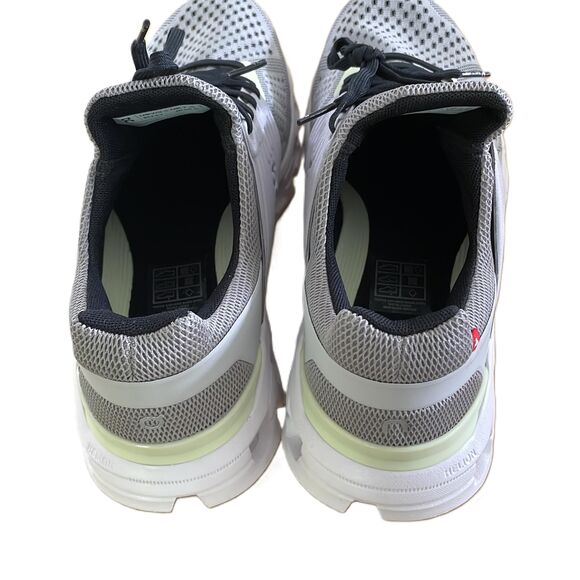 NEW NWOT ON Cloudswift Gray White Mesh Lace Up CloudTec Running Shoes Womens 9.5 - Picture 3 of 6